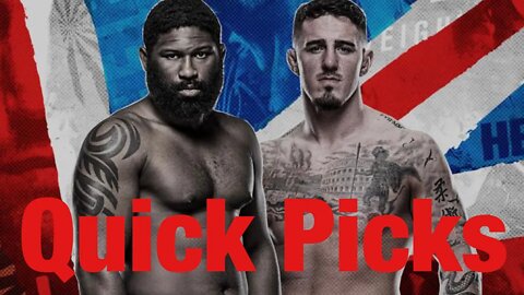 UFC Fight Night Blaydes Vs Aspinall Quick Pick Predictions