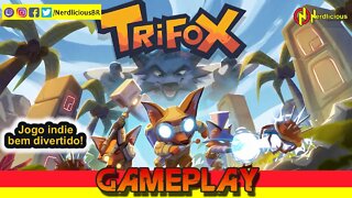 🎮 GAMEPLAY! Analisamos TRIFOX, um jogo indie de plataforma 3D. Confira nossa Gameplay!