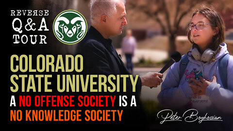 A No-Offense Society is a No-Knowledge Society | CSU Fort Collins
