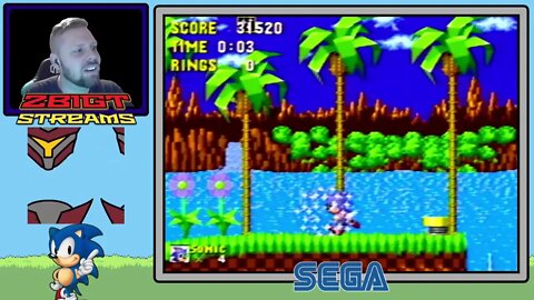 Sonic 1 on a vintage console, Stream from 10-09-22