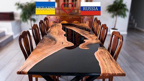 How To COST Epoxy Tables - Ukraine ❤️ Russia