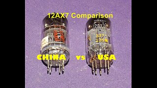 Fender China 12AX7 vs Westinghouse USA 12AX7A Tube Tone Comparison