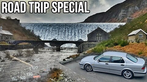 Saab 9-5 Aero Review - The Elan Valley Road Trip Special (Featuring Jimmy Eat World - Your House)