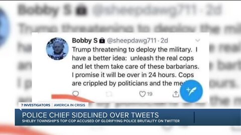 Shelby Twp. police chief on administrative leave over alleged tweets glorifying police brutality