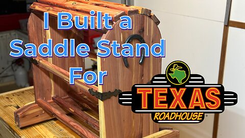How to Build a Saddle Stand!
