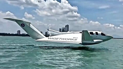 Amazing Flying Boat - Future of Sea Travel