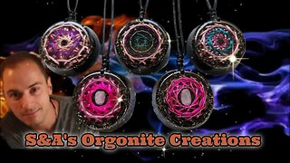 New Stock⚡️Orgonite Pendants Click the links below ⬇️ Energy Amplifying Geometric Vortex Coils