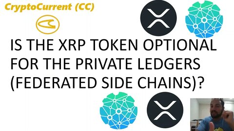 IS THE XRP TOKEN OPTIONAL FOR THE PRIVATE LEDGERS? (FEDERATED SIDE CHAINS)