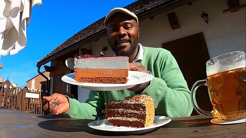 Trying Best Chocolate Cake In Europe 🇨🇿