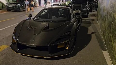 Clearcarbon McLaren Senna impresses me and the women! 👌🤩😁 [4k]