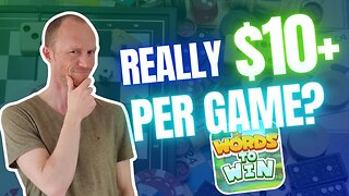 Words To Win App Review – Really $10+ Per Game? (REAL Truth)