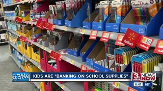 Kids are banking on school supplies