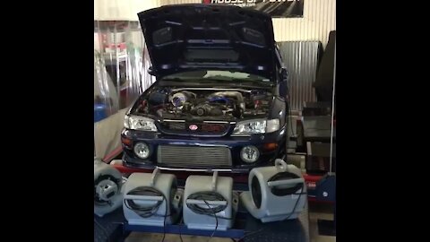 2000 Subaru 25RSTi Dyno Pull