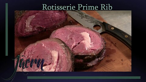 Rotisserie Smoked Prime Rib