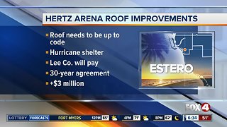 Lee County Commissioners vote on roof improvements for Hertz Arena