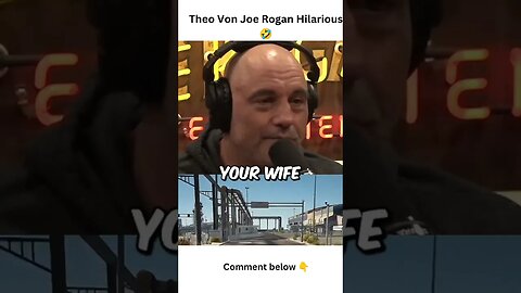 Theo Von Joe Rogan Hilarious Moment #funny #podcast #theovon