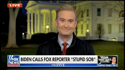 Fox’s Doocy Responds To Biden Calling Him A Son Of A Bitch On Hot Mic