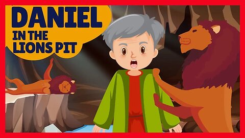 Daniel in the Lions Pit | Animated Bible Story for Kids 🦁