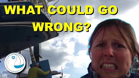 What Could GO WRONG? - We Drop the RUDDER in Annapolis [Ep. 11]