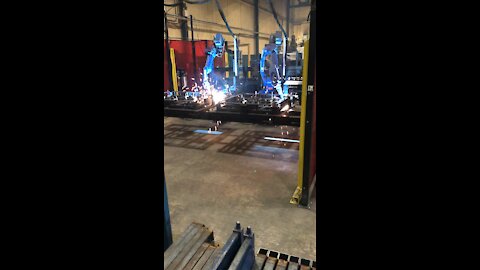 Robot welding