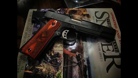 Cleaning a Springfield Operator 1911 Light Weight