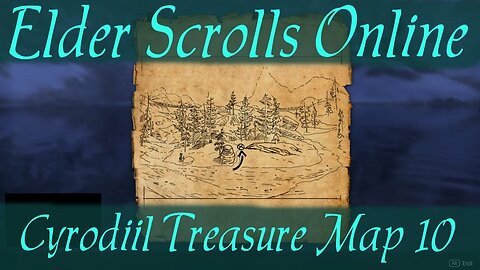 Cyrodiil Treasure Map 10 Elder Scrolls Online ESO