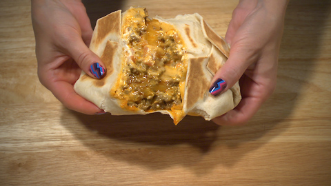Taco Bell's Cheetos Crunchwrap Supreme