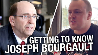 Conservative outsider Joseph Bourgault talks truth, freedom, justice