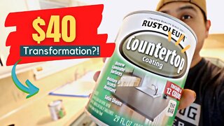 Paint Laminate Countertops | Rustoleum Countertop Coating