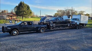 Loading Up A 21,000 Pound Trailer For Cheap Storage | Shop Is Open For More Subscriber Projects