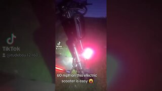 #electricscooter #60mph #shorts