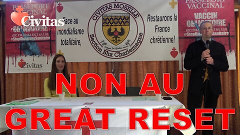 "Résistons au Great Reset" Alain Escada