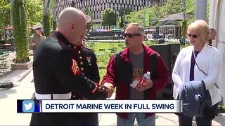 Detroit Marine week in full swing