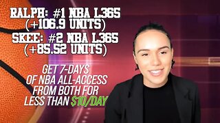 🏀 NBA Picks and Predictions: Ralph Michaels + Hakeem Profit + NBA = +192.42 Units | WagerTalk Promo