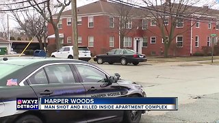 Man shot, killed in apartment complex in Harper Woods
