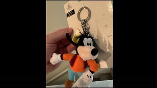 Disney Parks Goofy Plush Keychain #shorts