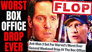 Ant-Man 3 Is A Box Office DISASTER! | Worst Drop EVER For A Marvel Movie - Woke MCU Is DYING