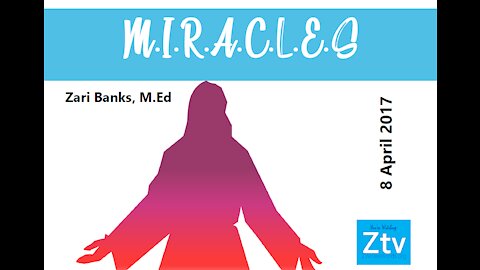 MIRACLES (GYD Conference Clip) | Zari Banks, M.Ed | July 5, 2021 - Ztv