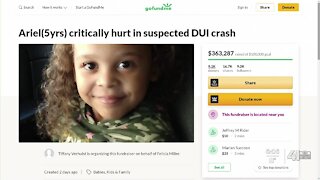 Donations for girl injured in Britt Reid crash surpass $350,000