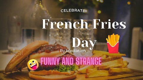 Funny and strange facts about her|French fries day|Strange information about fried potatoes