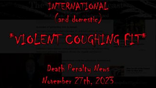 Iran, Palestine, and Mississippi Death Penalty News (November 27th, 2023)