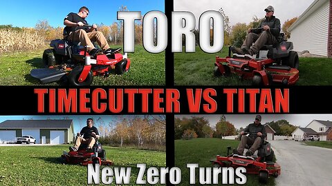 Toro Timecutter VS Titan | New ZeroTurn Mowers for 2020 With MyRIDE Suspension | Affordable Quality