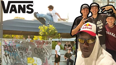 VANS Sydney Park Demo (Zion Wright, Curren Caples, Chima Ferguson)