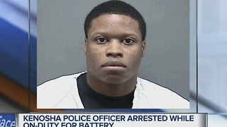 Kenosha Officer arrested