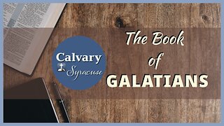 Law, Liberty and Love | 5-19-24 | Galatians 5:1-15