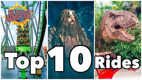 Top 10 Islands of Adventure Rides | Universal Orlando Resort