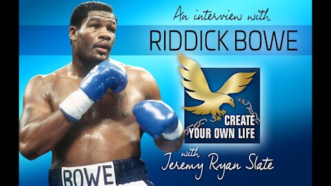 Riddick Bowe, A Conversation with a 2X World Heavy Weight Champion Boxer