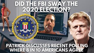 #ElectionIntegrity Did the FBI sway the 2020 Election?