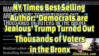 NY Times Best Selling Author: ‘Democrats are Jealous’ Trump Turned Out Thousands in the Bronx-542