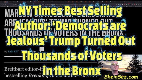 NY Times Best Selling Author: ‘Democrats are Jealous’ Trump Turned Out Thousands in the Bronx-542